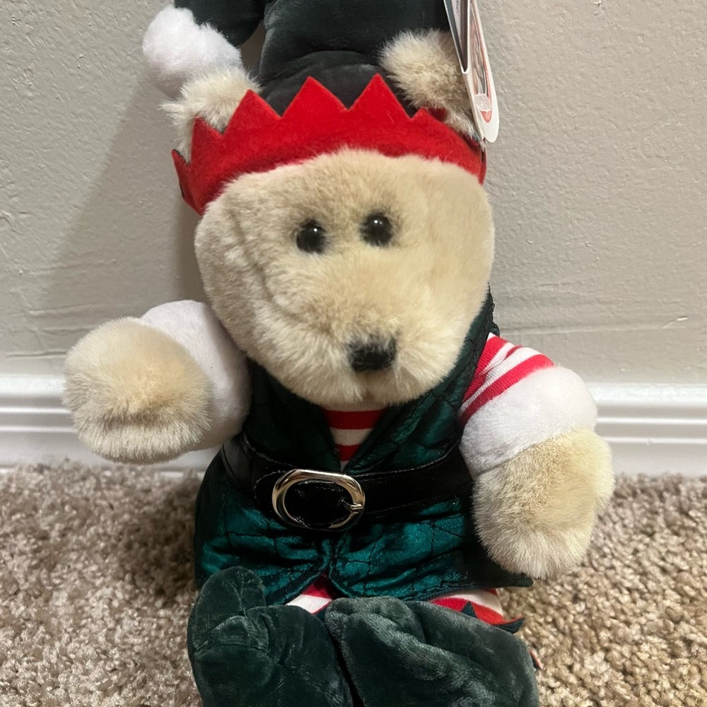 Starbucks Elf Bear Plush